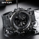 SANDA 739 - Relógio Digital Estilo G Shock Militar