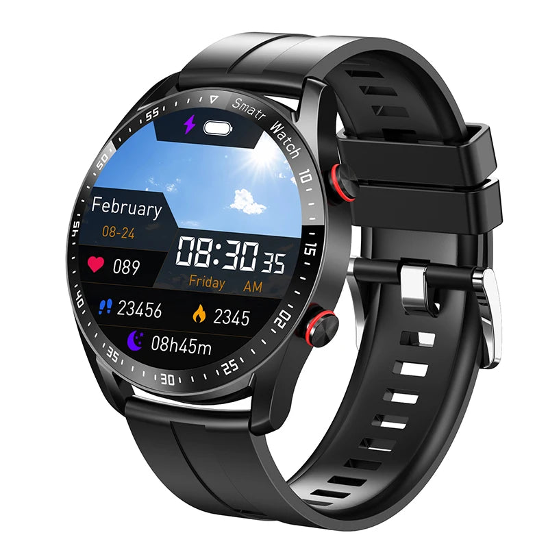 ChiBear Smartwatch Relógio esportivo Fitness à prova d'água Smartwatch + Caixa