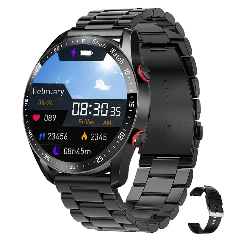 ChiBear Smartwatch Relógio esportivo Fitness à prova d'água Smartwatch + Caixa