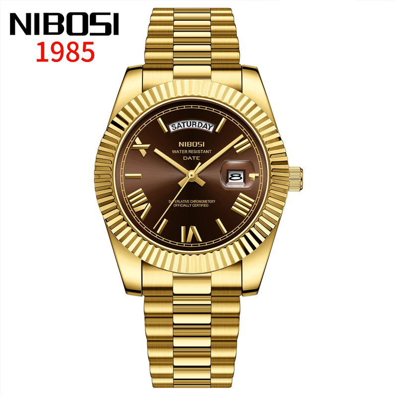 NIBOSI 2309 - Relógio de Luxo
