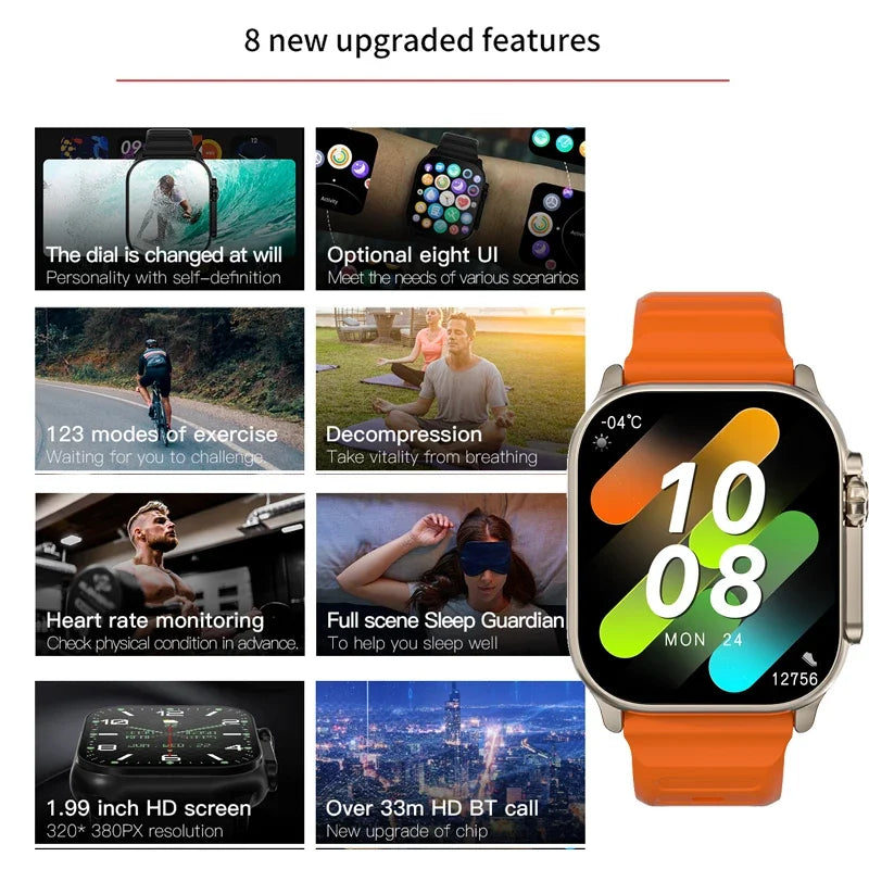 Smart Watch T800 Ultra 2 - 49mm Series 8