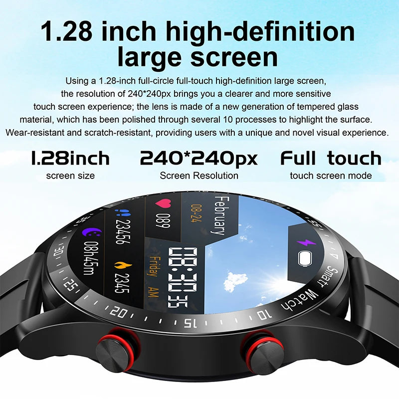 ChiBear Smartwatch Relógio esportivo Fitness à prova d'água Smartwatch + Caixa