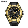 SANDA 739 - Relógio Digital Estilo G Shock Militar
