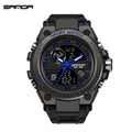 SANDA 739 - Relógio Digital Estilo G Shock Militar
