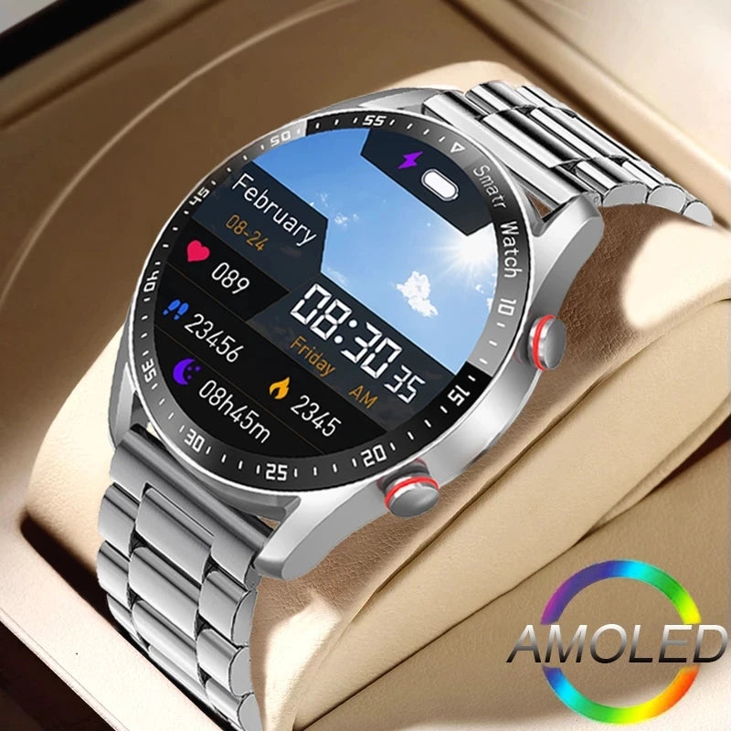 ChiBear Smartwatch Relógio esportivo Fitness à prova d'água Smartwatch + Caixa