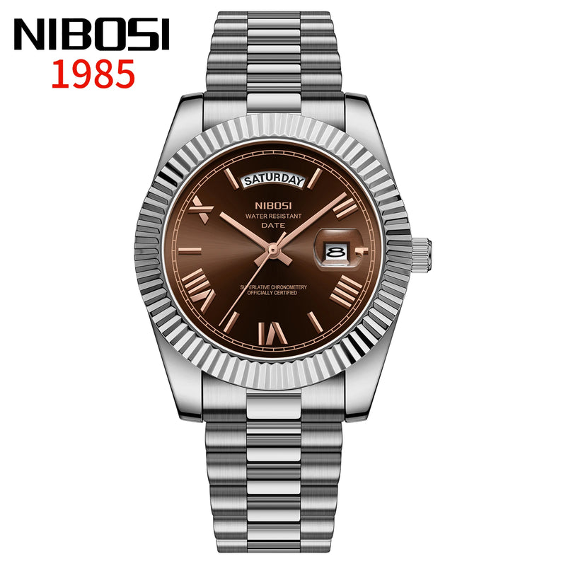 NIBOSI 2309 - Relógio de Luxo